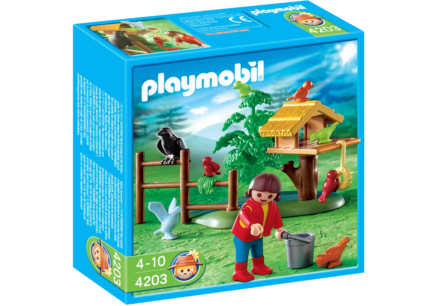 Playmobil 4203 Sammlerstück Vogelfütterung - plegobil