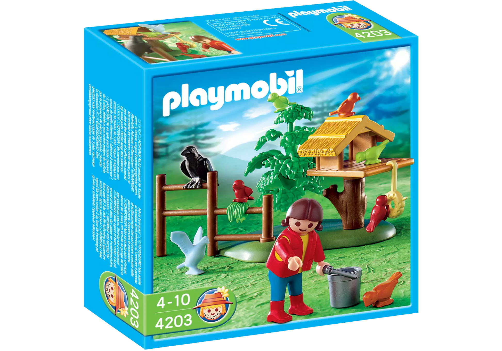 Playmobil 4203 Sammlerstück Vogelfütterung - plegobil