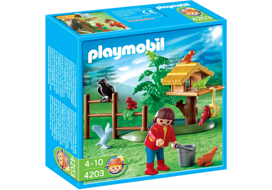Playmobil 4203 Sammlerstück Vogelfütterung - plegobil