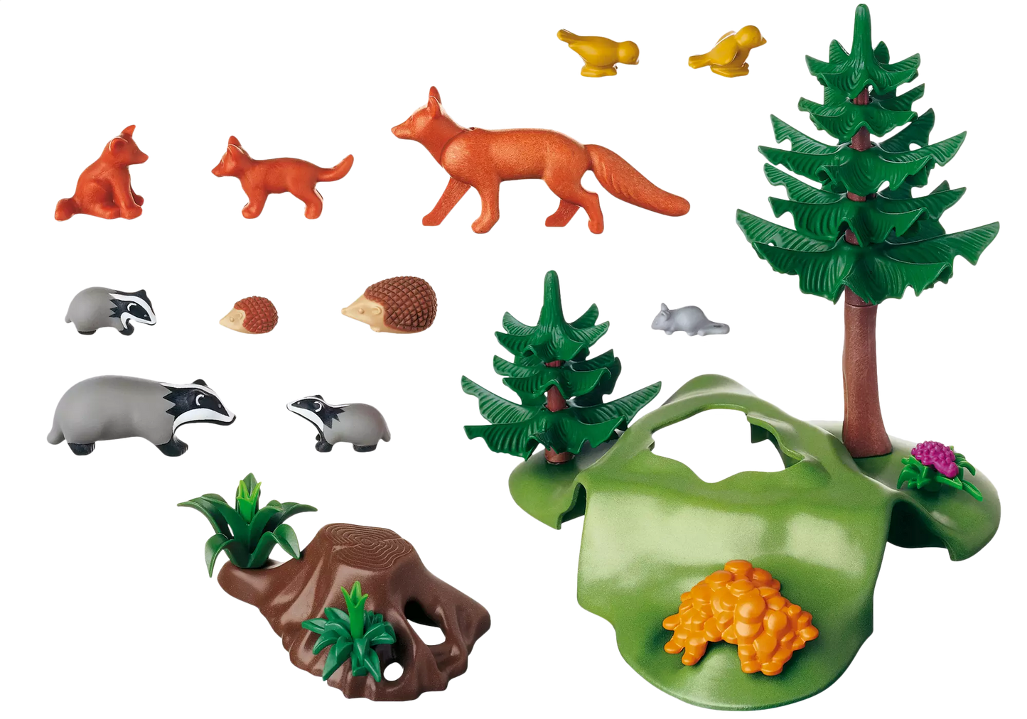 Playmobil 4204 Dachs- und Fuchsbau - plegobil