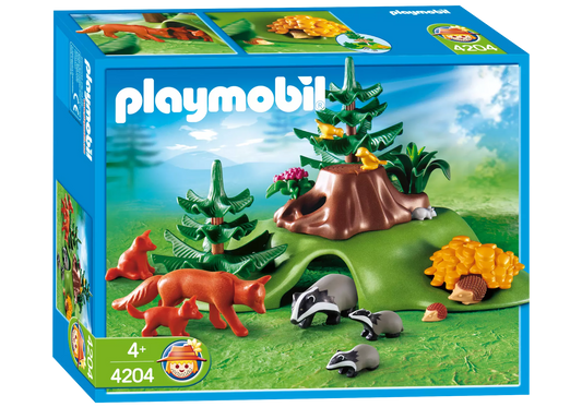 Playmobil 4204 Dachs- und Fuchsbau - plegobil