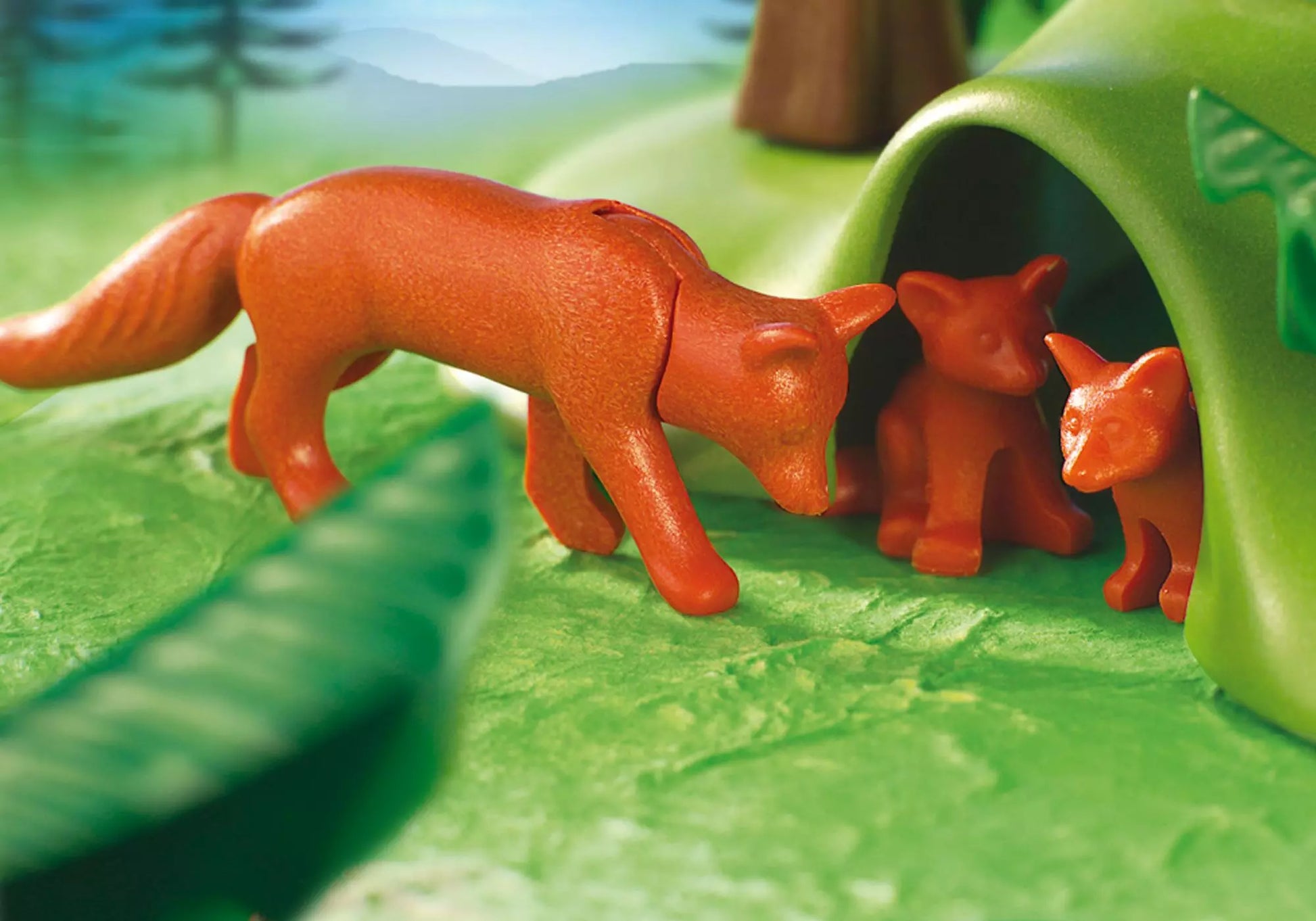Playmobil 4204 Dachs- und Fuchsbau - plegobil
