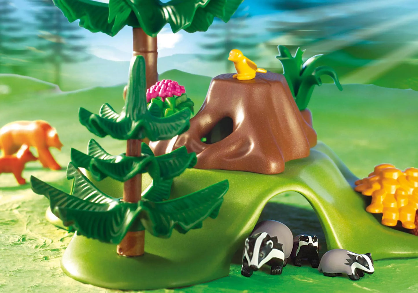 Playmobil 4204 Dachs- und Fuchsbau - plegobil