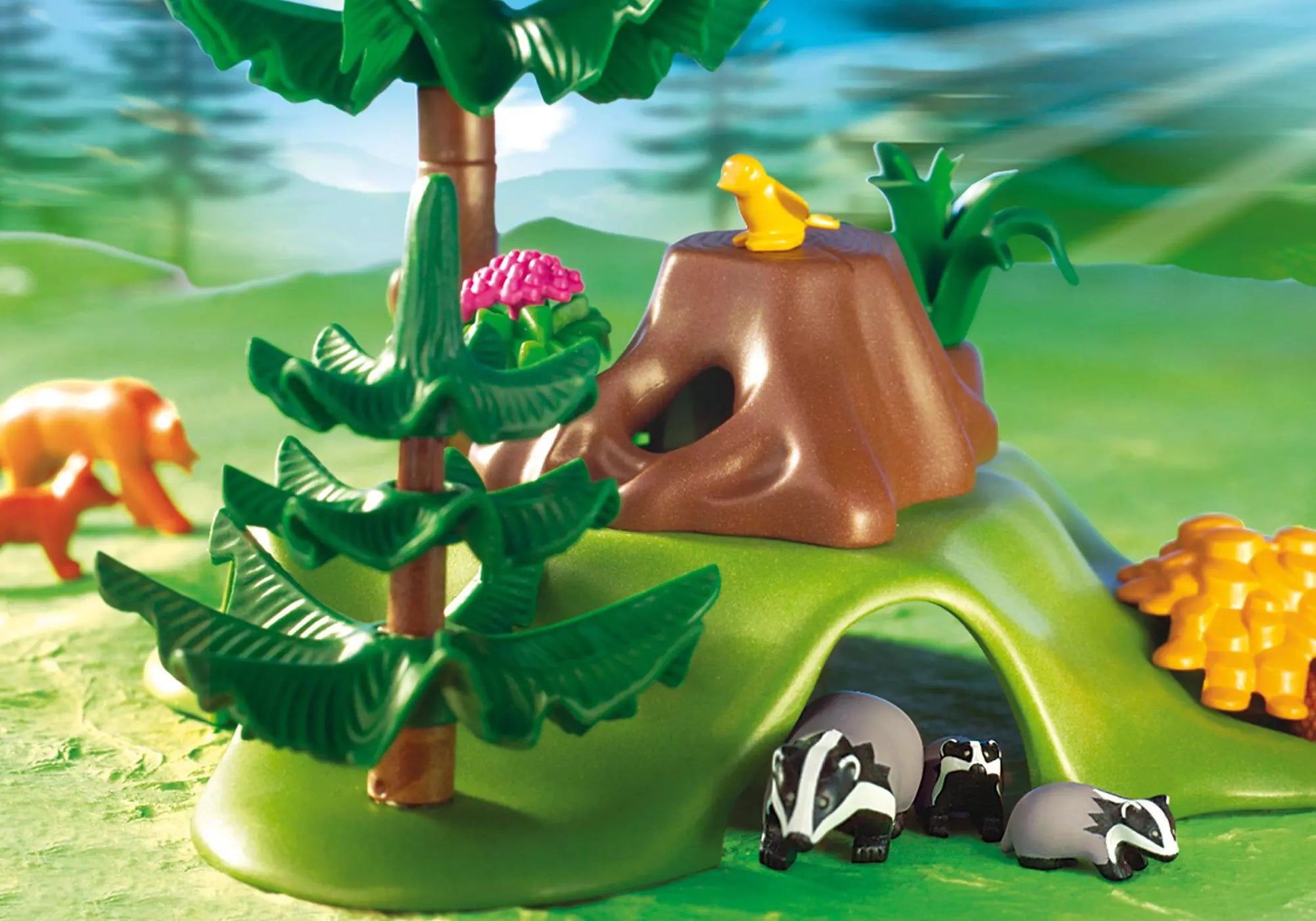 Playmobil 4204 Dachs- und Fuchsbau - plegobil