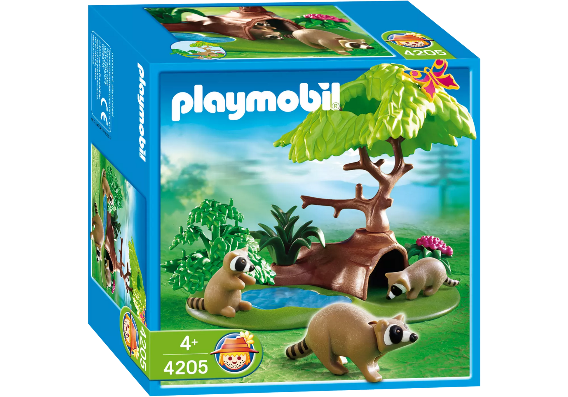 Playmobil 4205 Sammlerstück Country Waschbärhöhle - plegobil