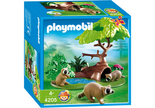 Playmobil 4205 Sammlerstück Country Waschbärhöhle - plegobil