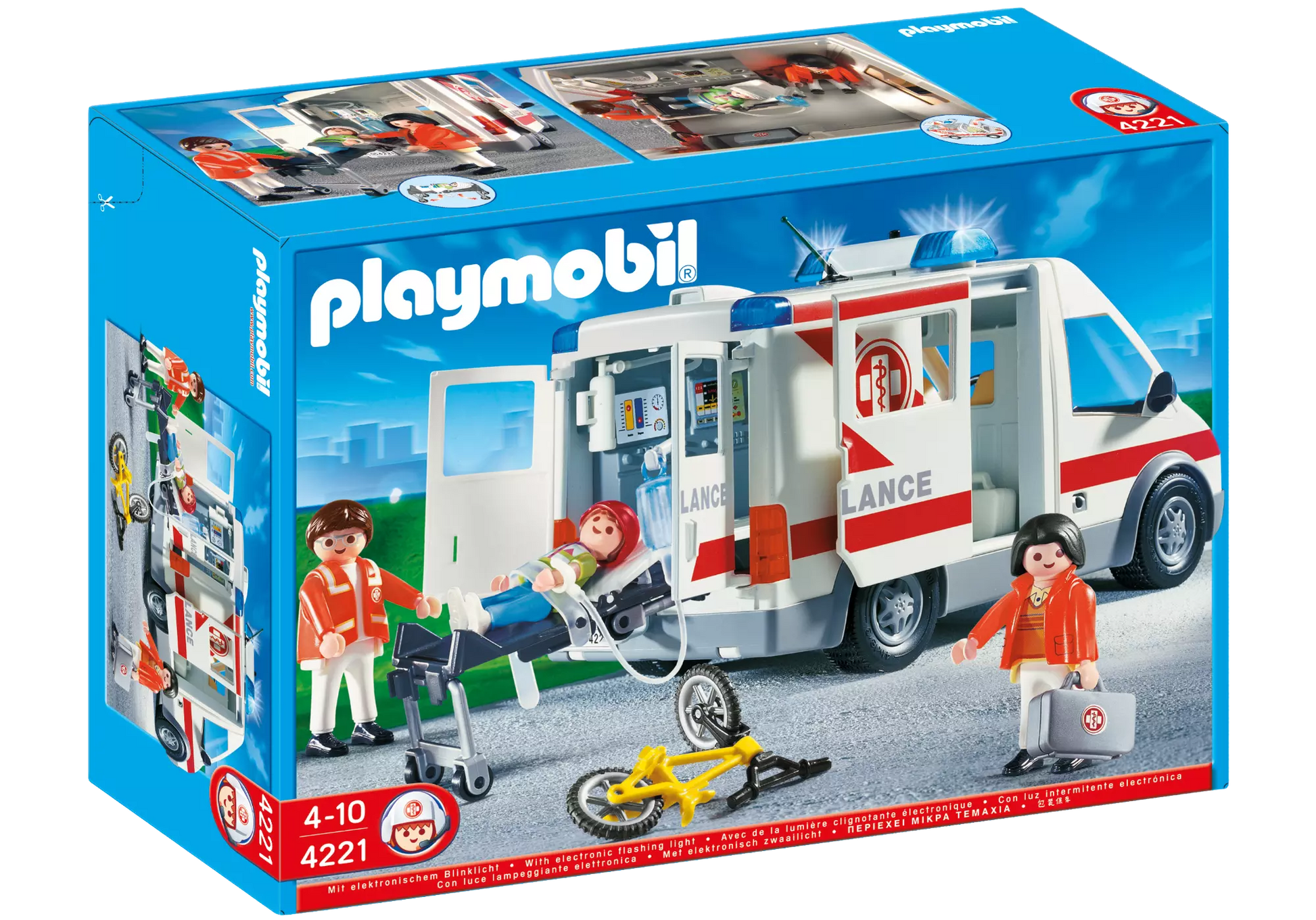Playmobil 4221 Sammlerstück Rescue Action Rettungstransporter - plegobil