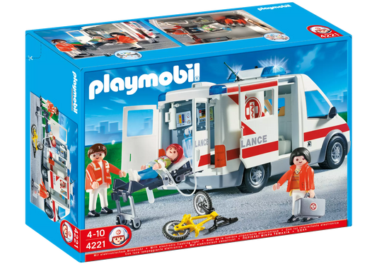 Playmobil 4221 Sammlerstück Rescue Action Rettungstransporter - plegobil