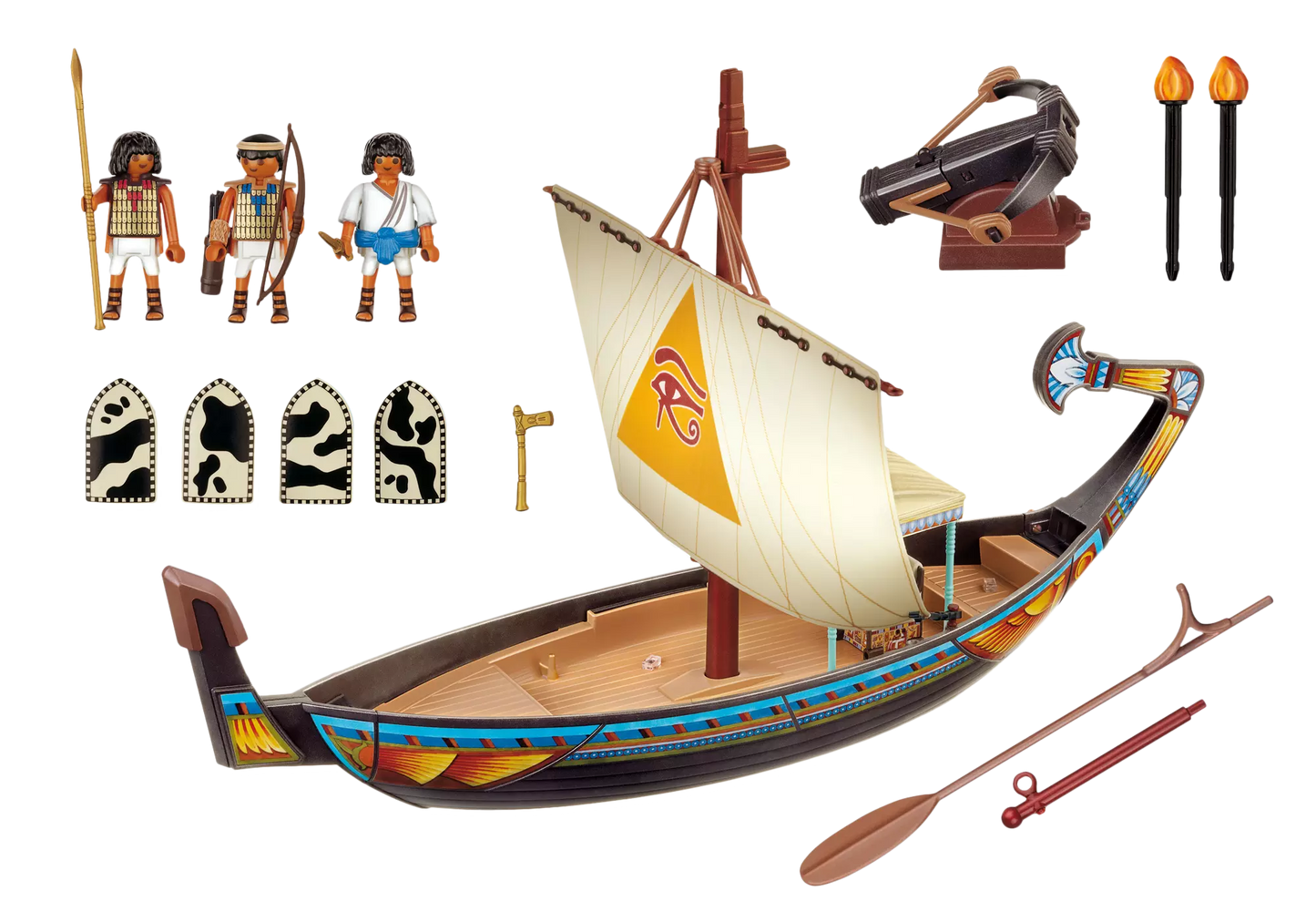 Playmobil 4241 Sammlerstück History Nilschiff des Pharao - plegobil