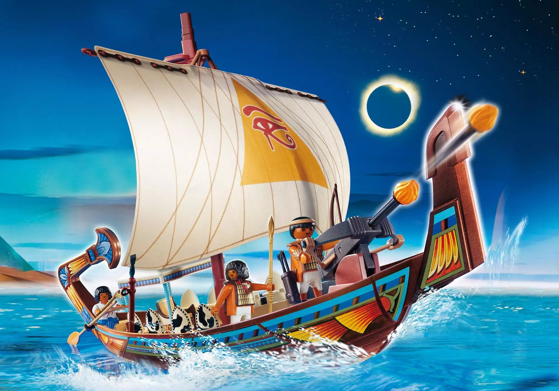 Playmobil 4241 Sammlerstück History Nilschiff des Pharao - plegobil
