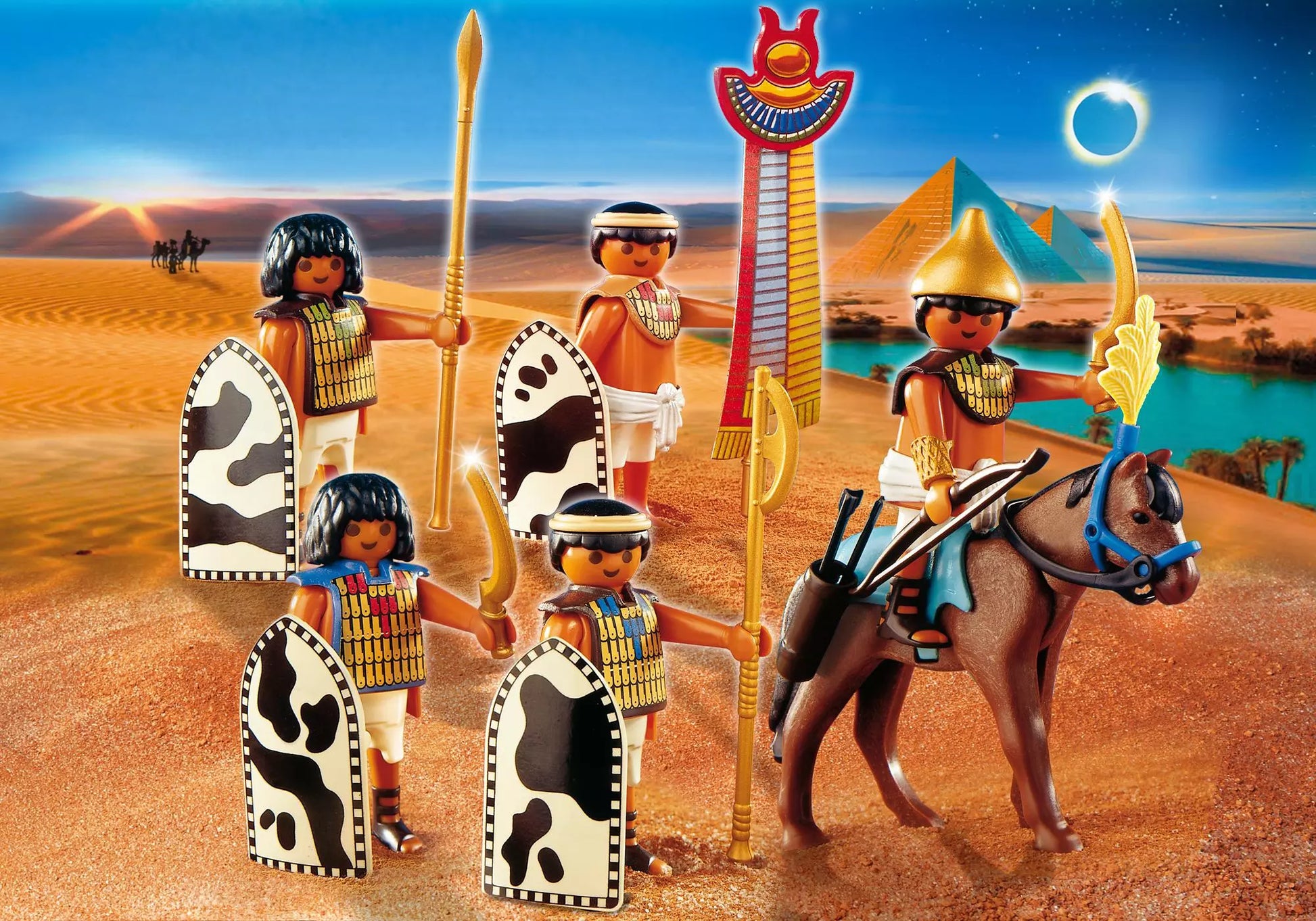 Playmobil 4245 Sammlerstück History Ägyptische Soldaten - plegobil
