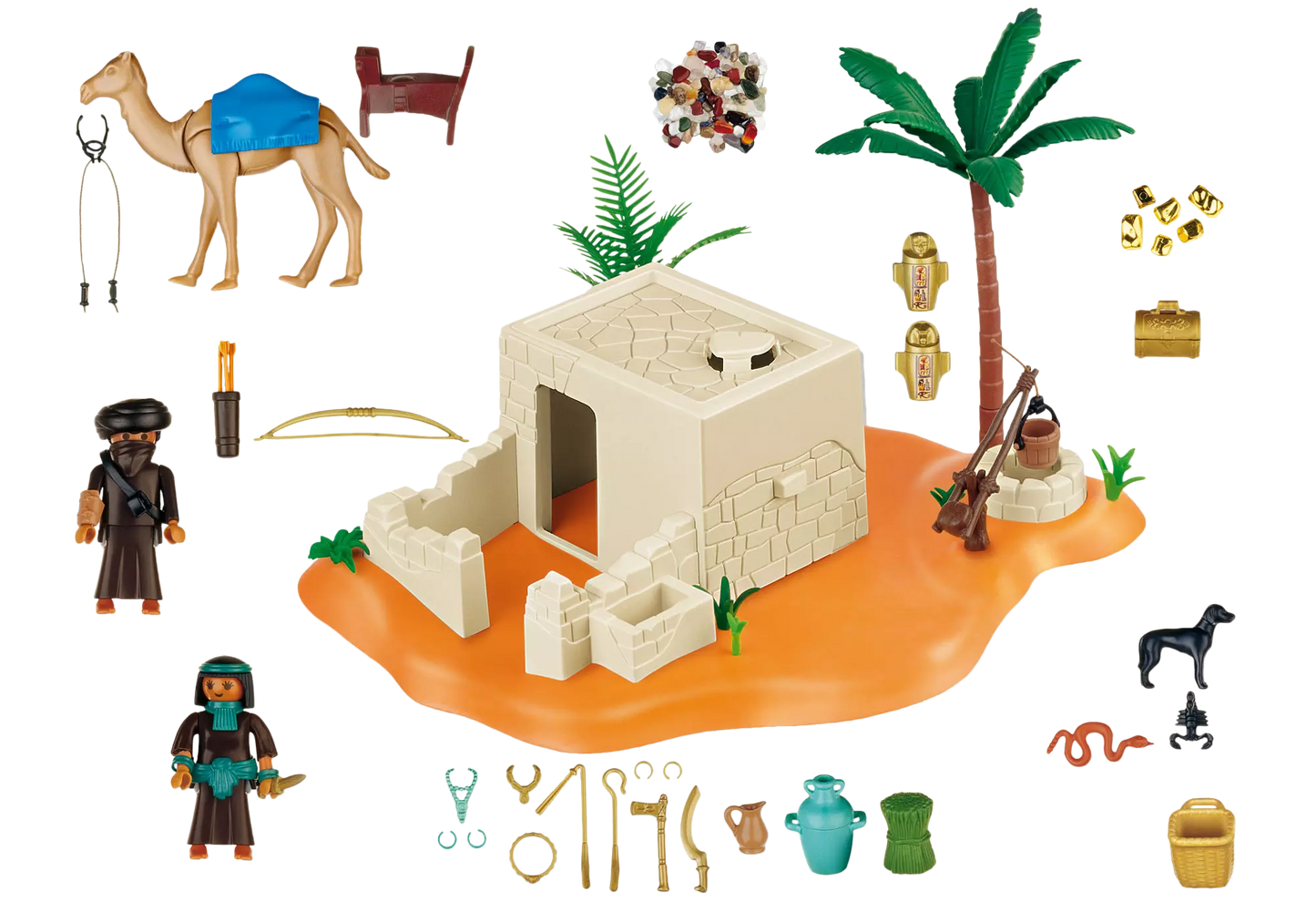 Playmobil 4246 Sammlerstück History Grabräuber-Versteck - plegobil