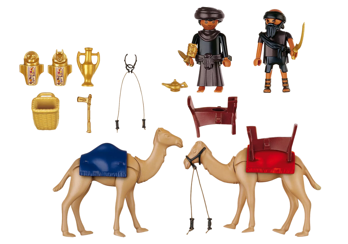 Playmobil 4247 Sammlerstück History Grabräuber mit Kamelen - plegobil