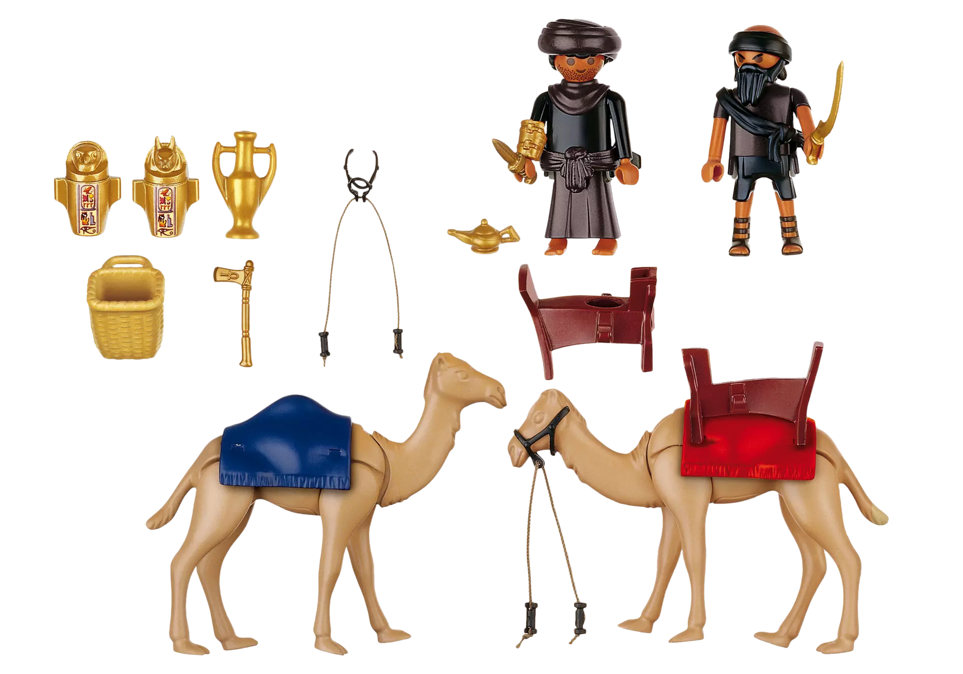 Playmobil 4247 Sammlerstück History Grabräuber mit Kamelen - plegobil