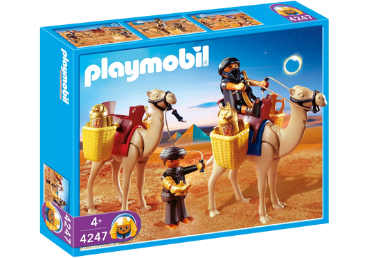 Playmobil 4247 Sammlerstück History Grabräuber mit Kamelen - plegobil