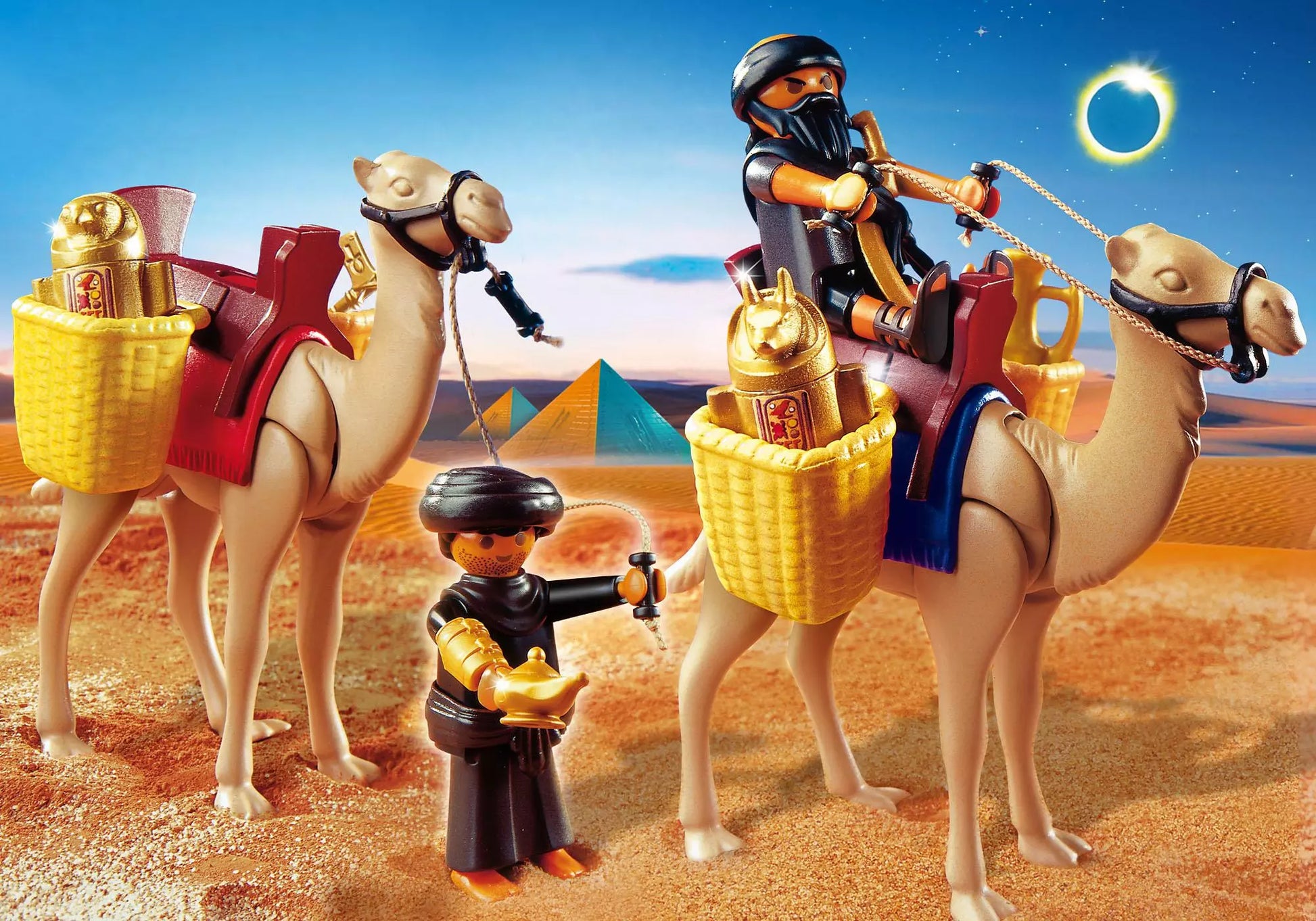 Playmobil 4247 Sammlerstück History Grabräuber mit Kamelen - plegobil