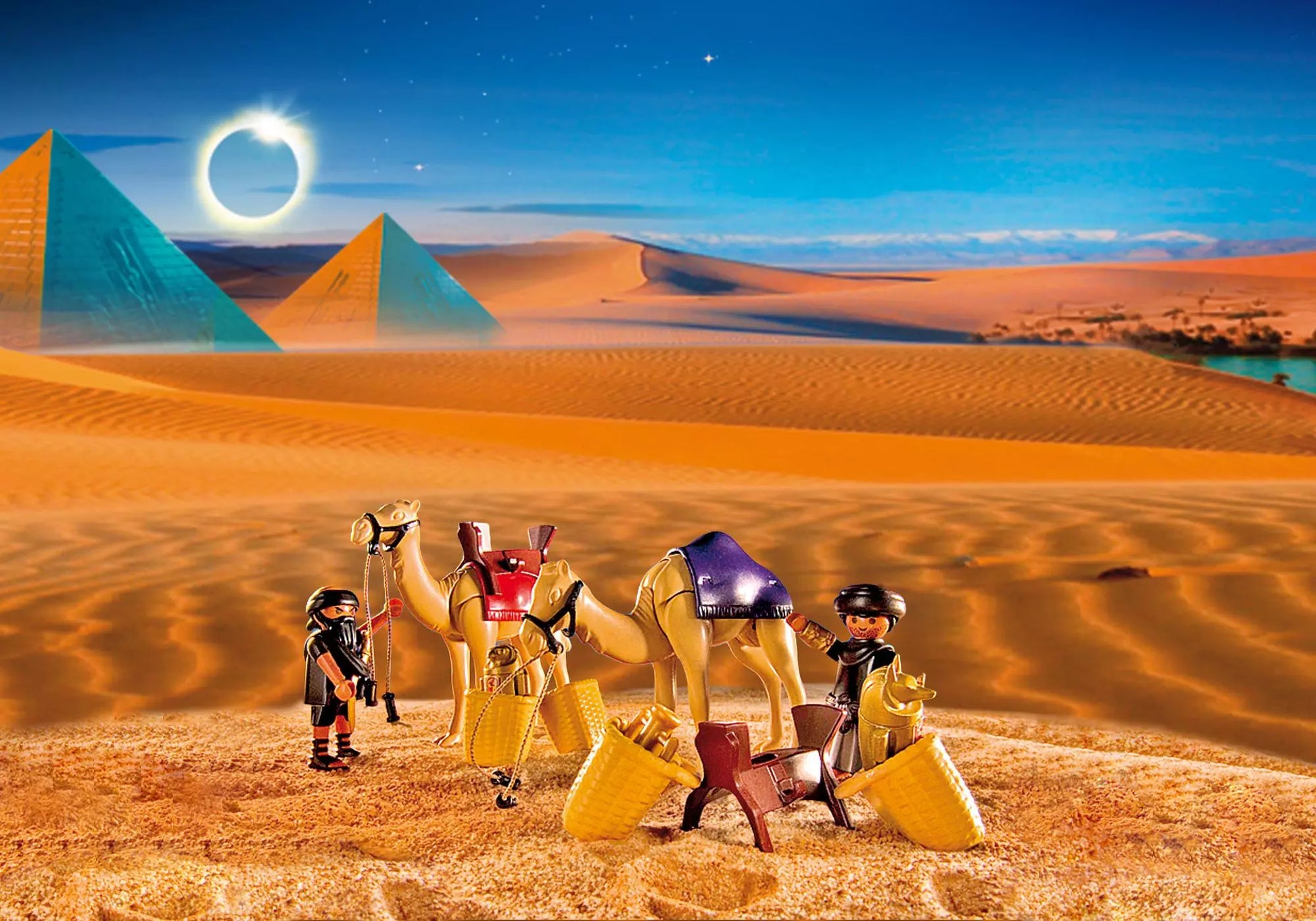 Playmobil 4247 Sammlerstück History Grabräuber mit Kamelen - plegobil