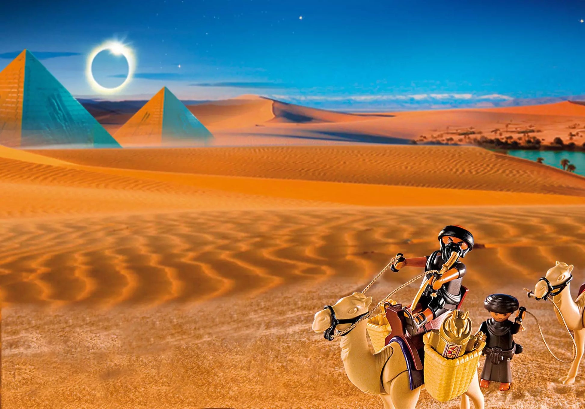 Playmobil 4247 Sammlerstück History Grabräuber mit Kamelen - plegobil