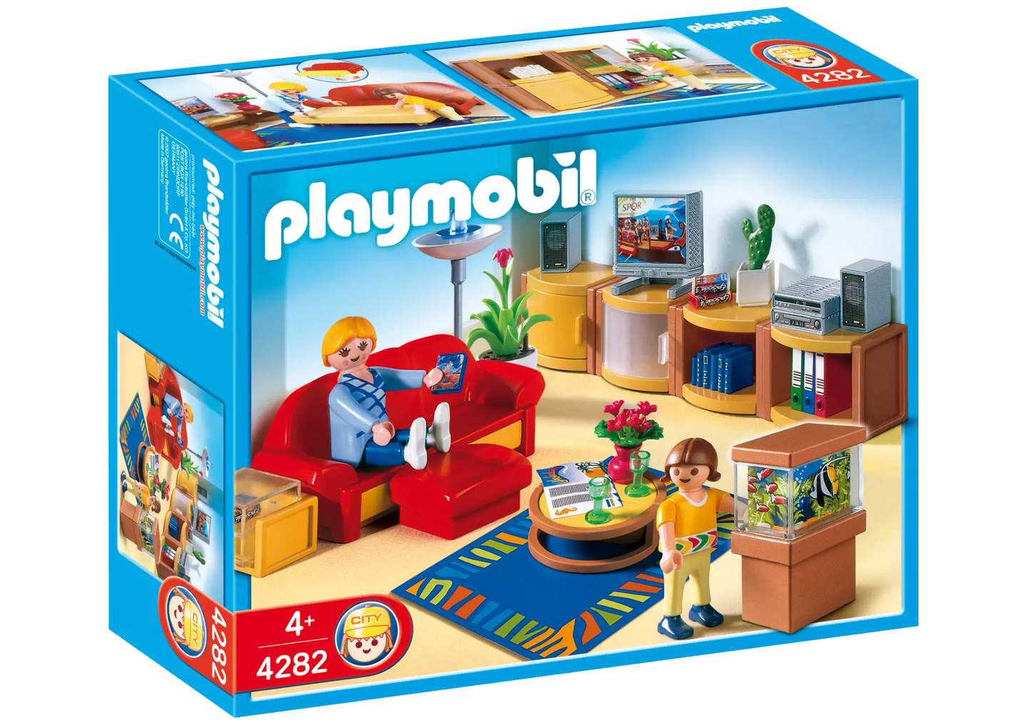 Playmobil 4282 Sammlerstück City Life Sonniges Wohnzimmer - plegobil