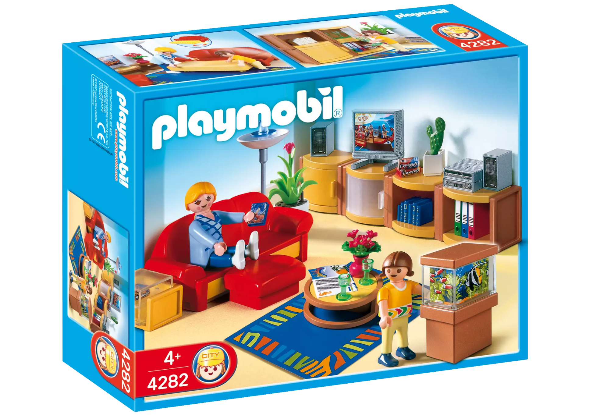 Playmobil 4282 Sammlerstück City Life Sonniges Wohnzimmer - plegobil