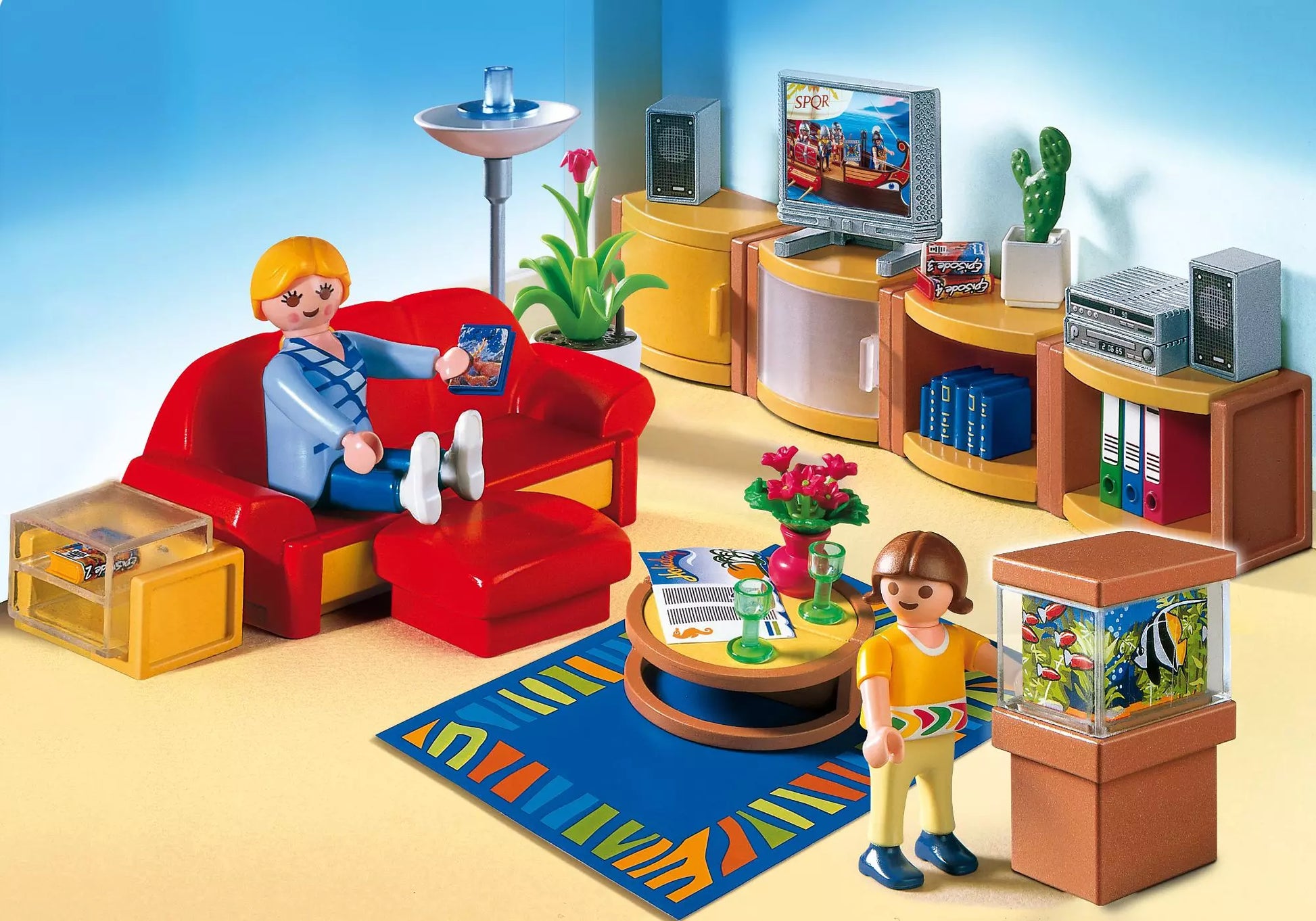 Playmobil 4282 Sammlerstück City Life Sonniges Wohnzimmer - plegobil