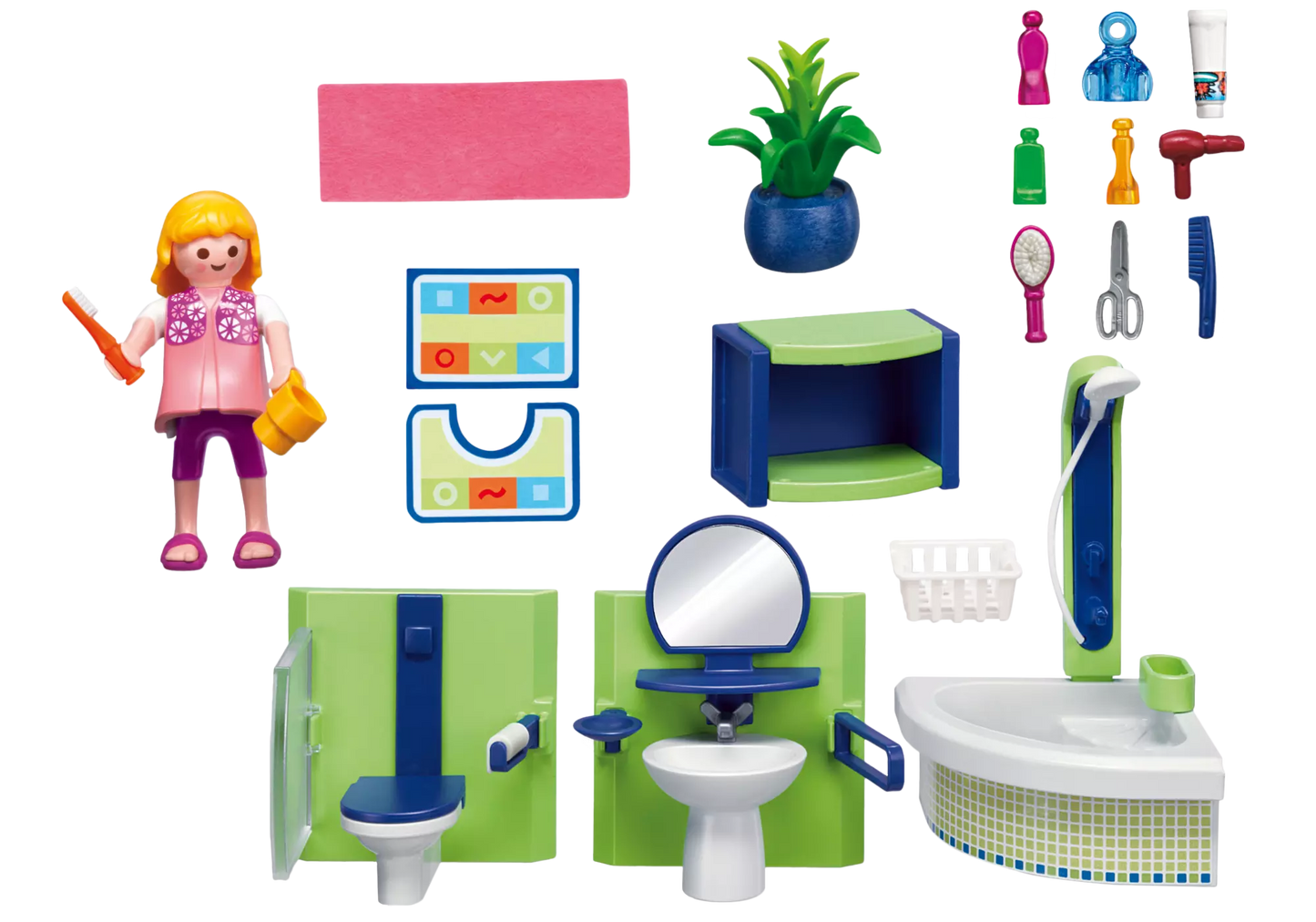 Playmobil 4285 City Life Bad mit Eckwanne - plegobil