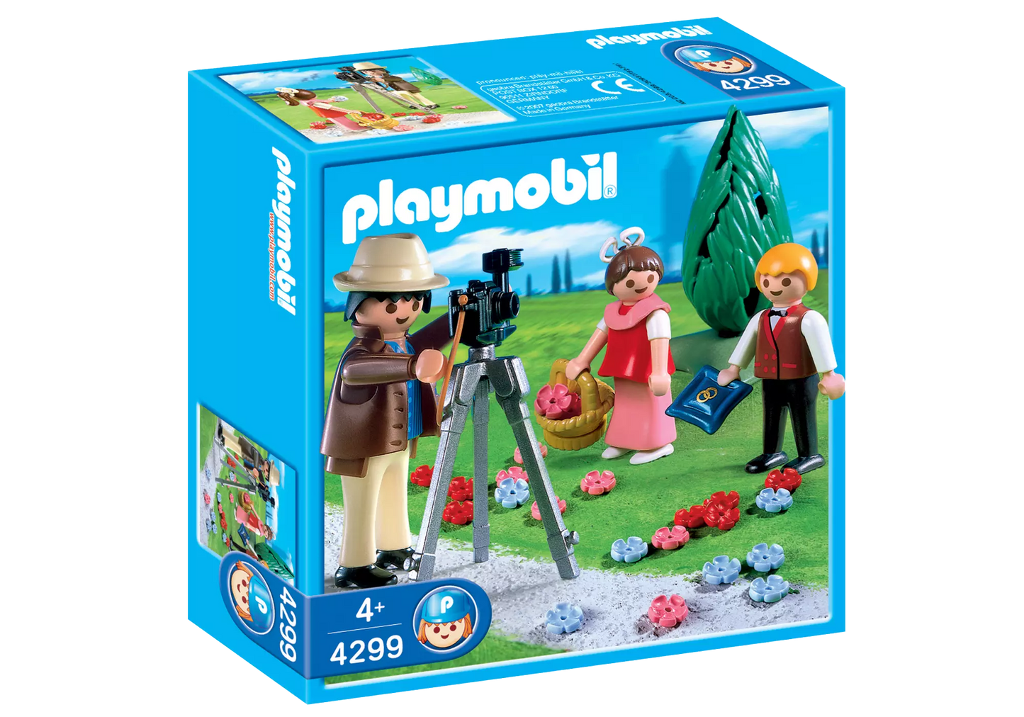 Playmobil 4299 Sammlerstück Fotograf mit Blumenkindern - plegobil