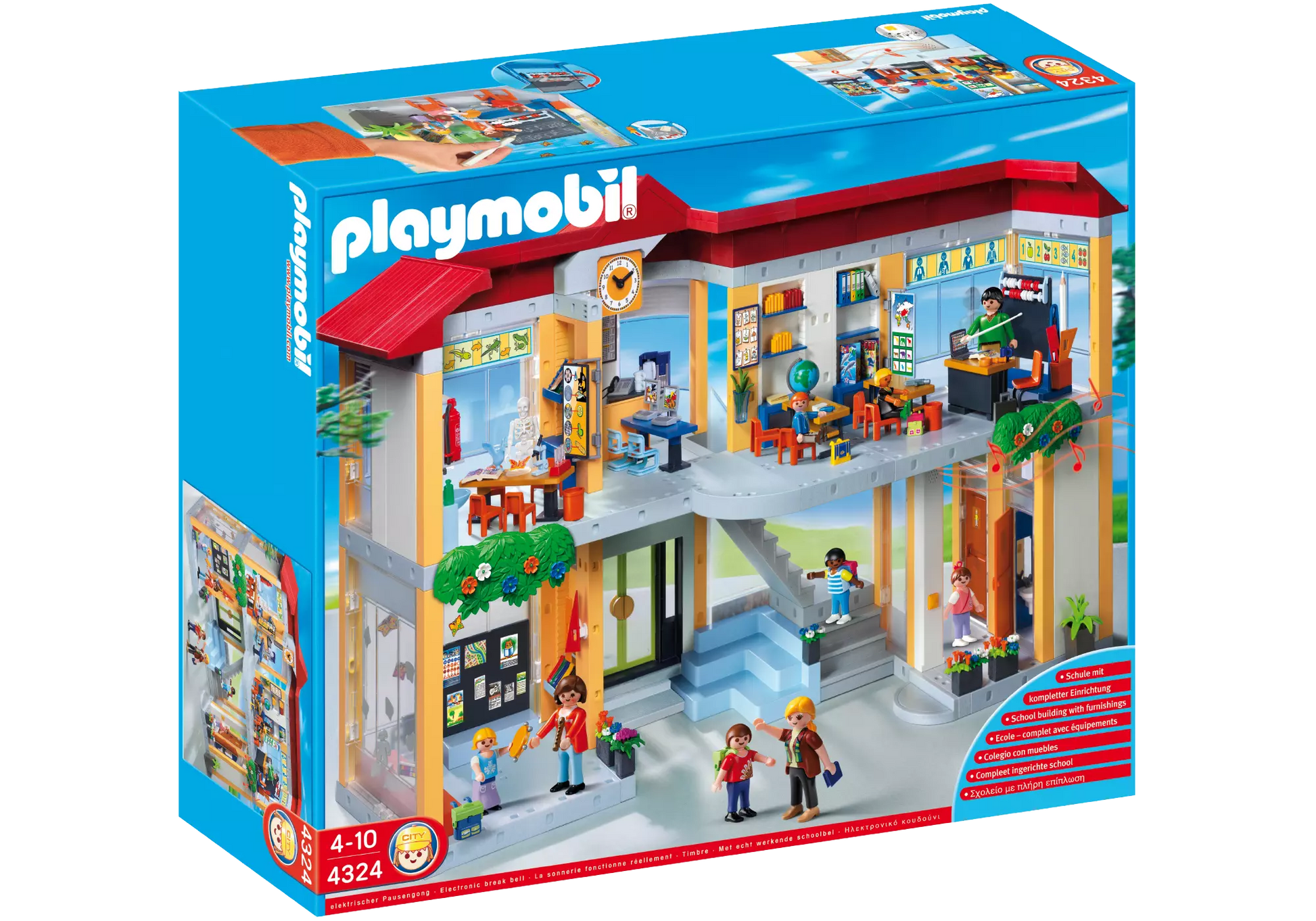 Playmobil 4324 Sammlerstück City Life Große Schule mit Einrichtung - plegobil