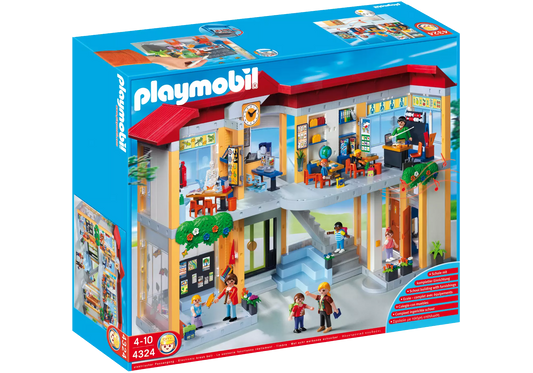 Playmobil 4324 Sammlerstück City Life Große Schule mit Einrichtung - plegobil
