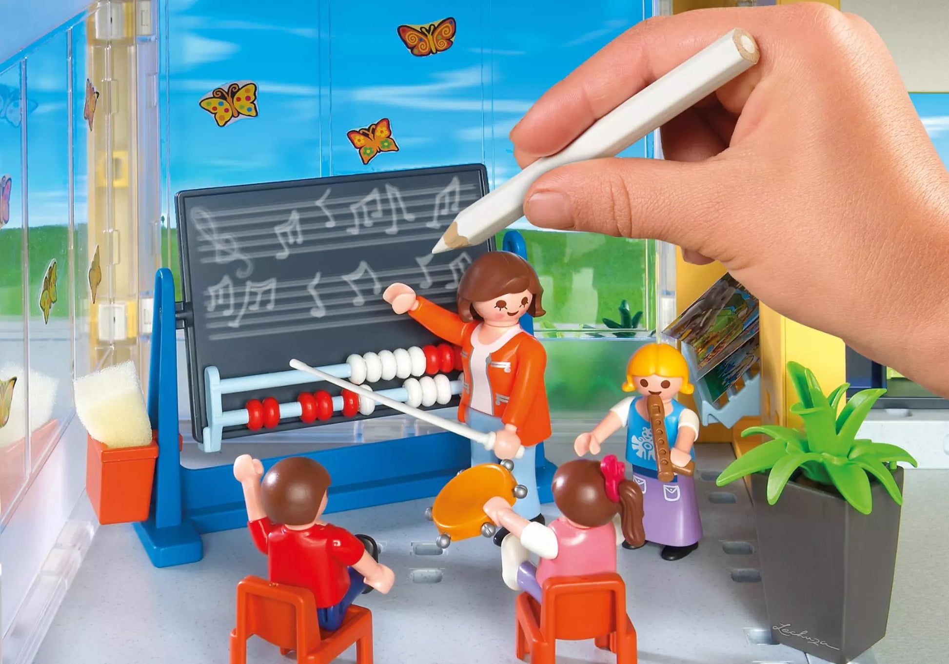 Playmobil 4324 Sammlerstück City Life Große Schule mit Einrichtung - plegobil