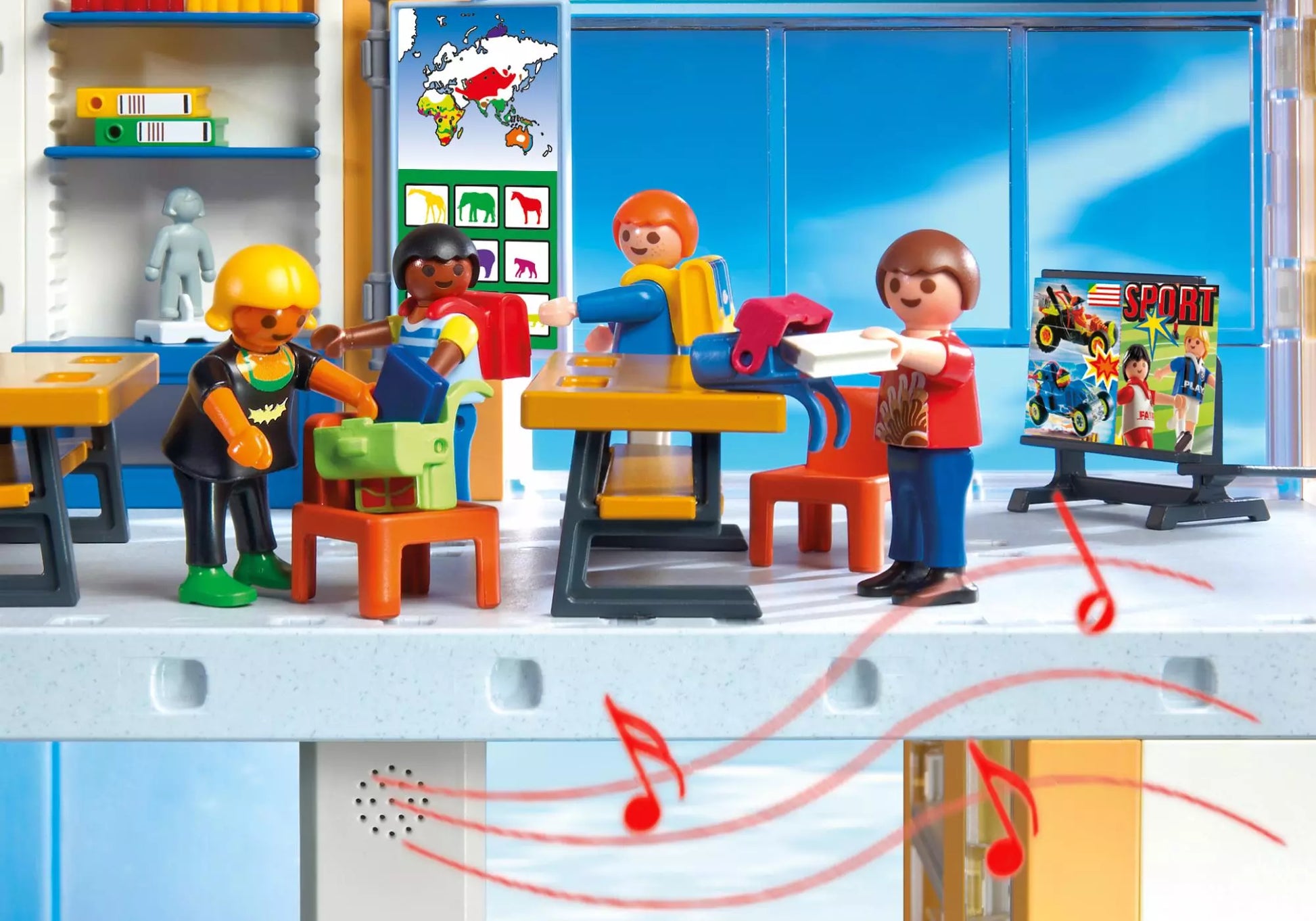 Playmobil 4324 Sammlerstück City Life Große Schule mit Einrichtung - plegobil