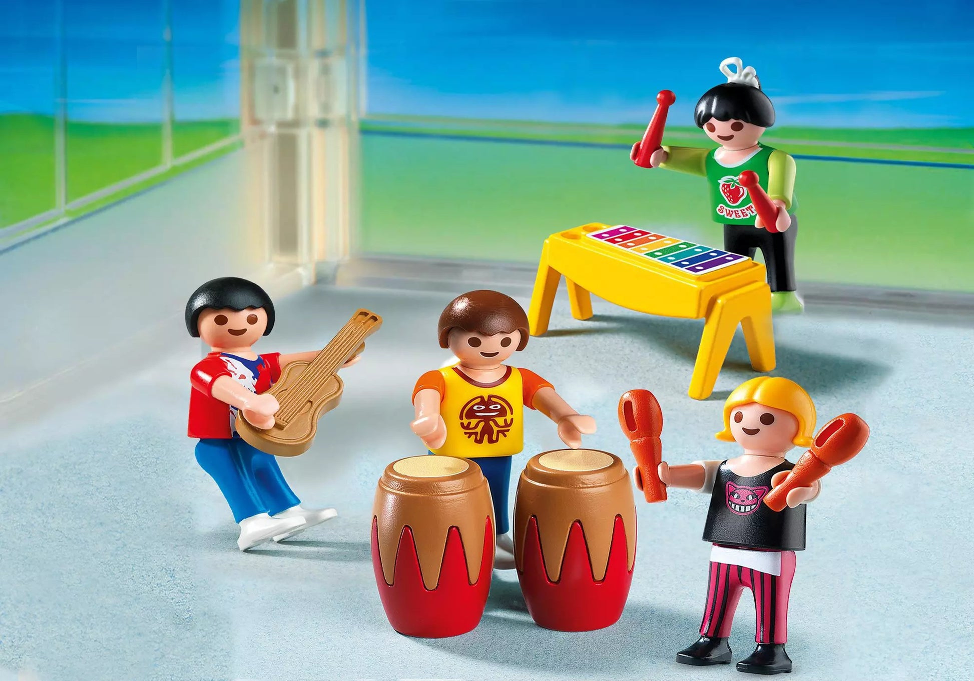 Playmobil 4329 Sammlerstück Schulband - plegobil