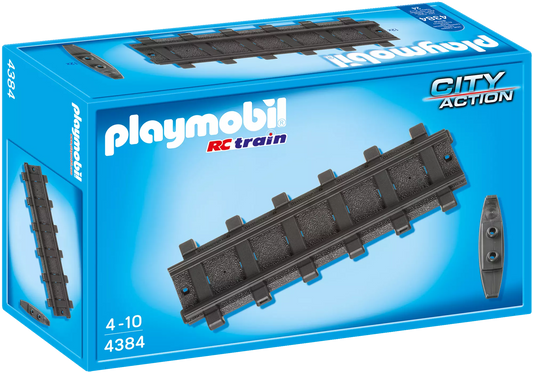 Playmobil 4384 Sammlerstück RC Train 12 Gleise gerade - plegobil
