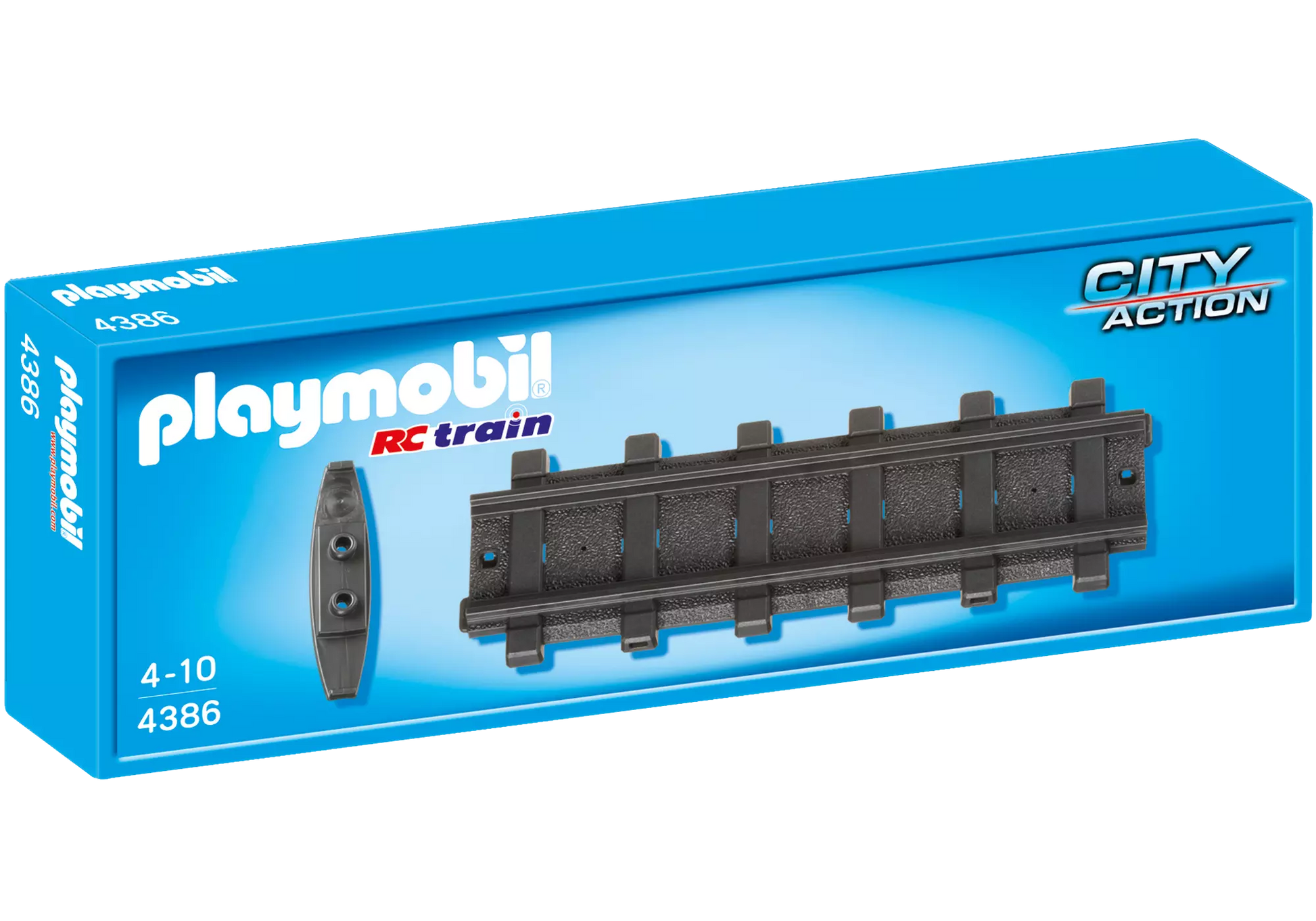 Playmobil 4386 Sammlerstück RC Train 2 Gleise gerade - plegobil
