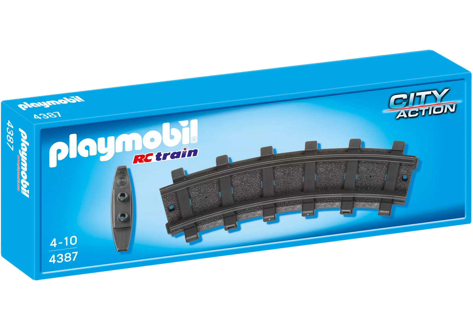 Playmobil 4387 Sammlerstück RC Train 2 Gleise gebogen - plegobil