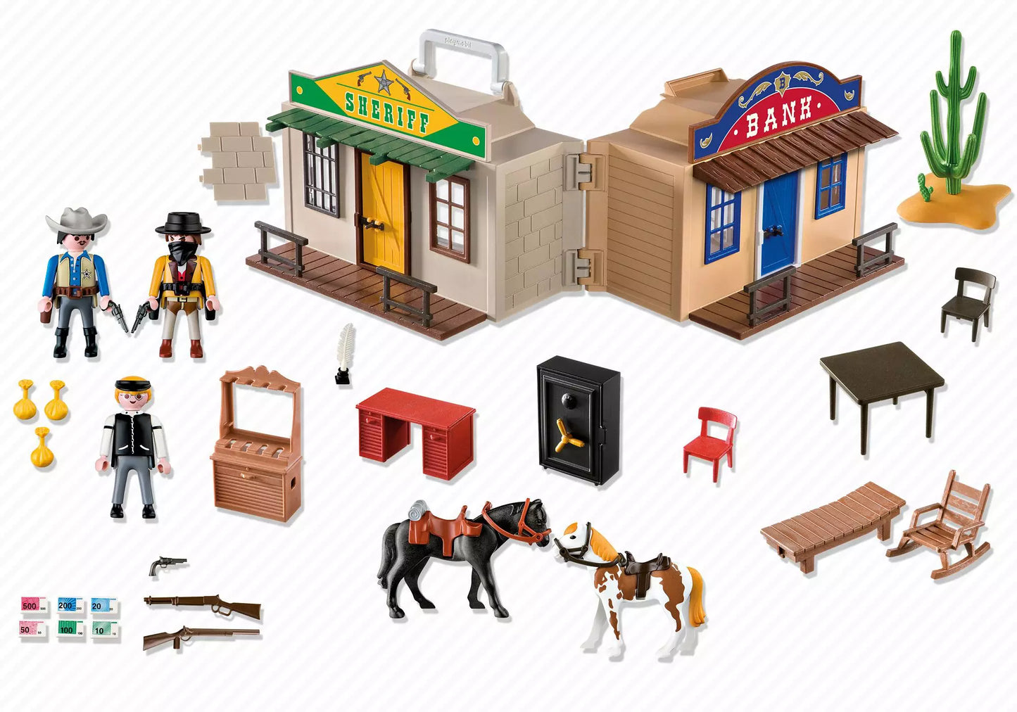 Playmobil 4398 Sammlerstück Mitnehm Westernstadt - plegobil