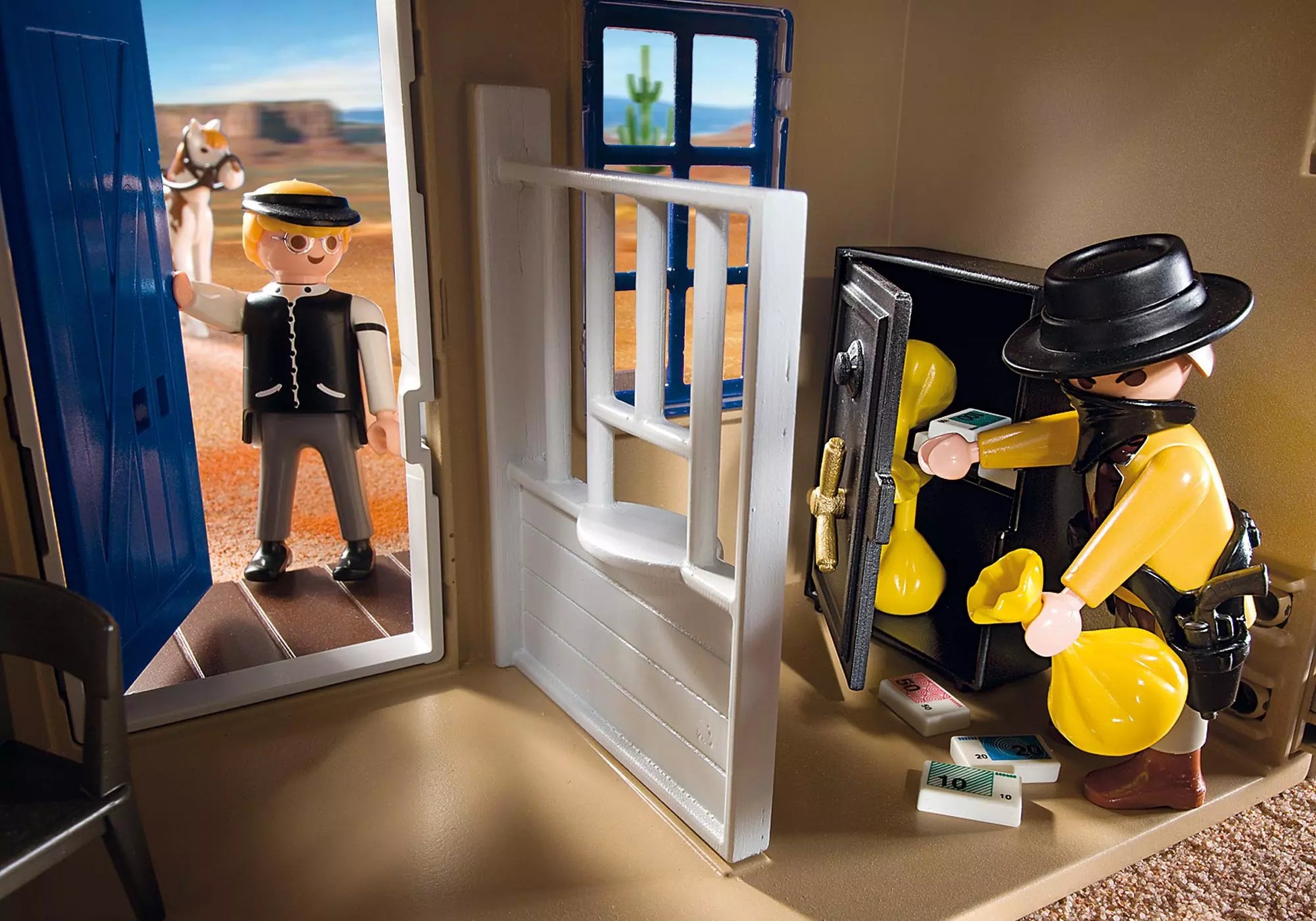 Playmobil 4398 Sammlerstück Mitnehm Westernstadt - plegobil