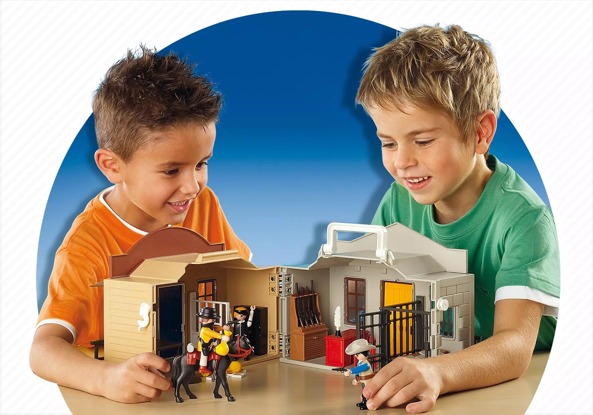 Playmobil 4398 Sammlerstück Mitnehm Westernstadt - plegobil
