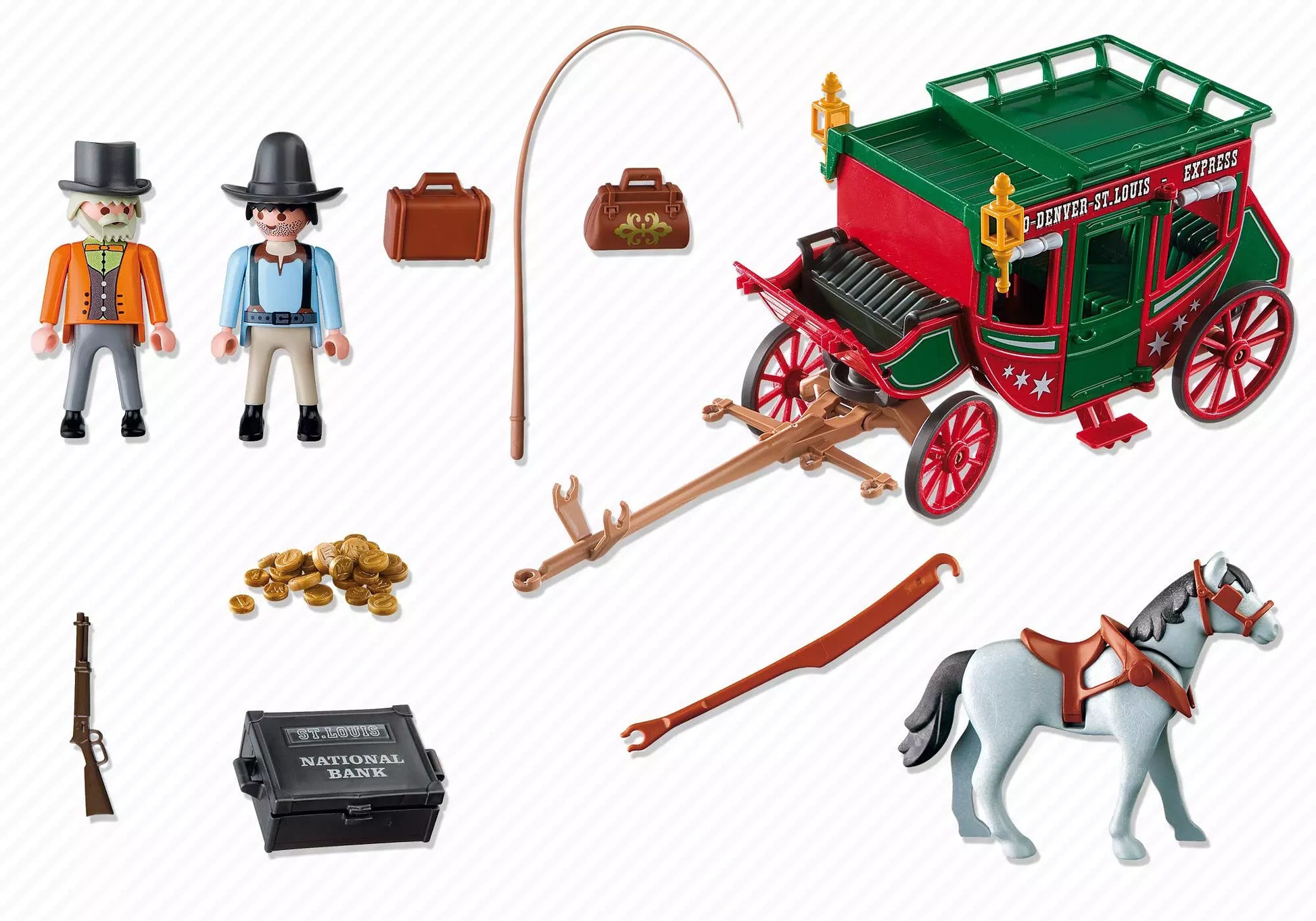 Playmobil 4399 Sammlerstück Western Kutsche - plegobil