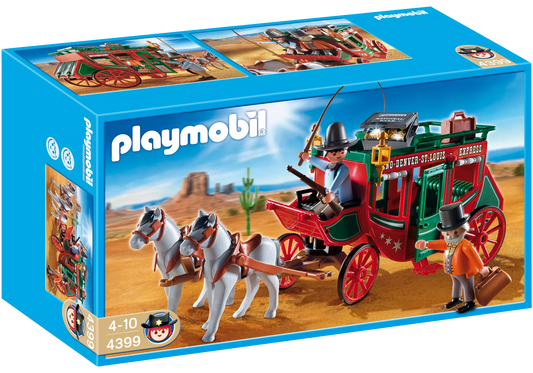 Playmobil 4399 Sammlerstück Western Kutsche - plegobil