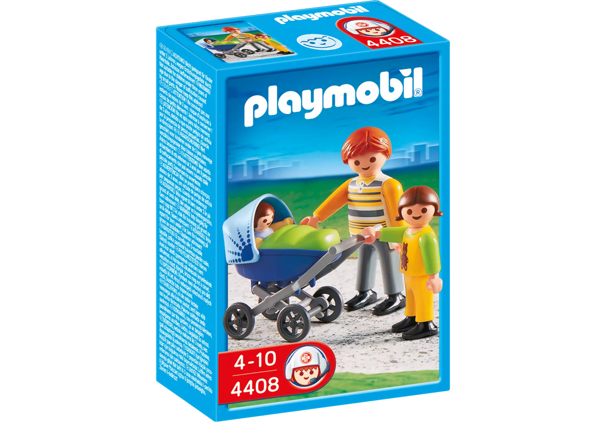 Playmobil 4408 Sammlerstück Papa mit Kinderwagen - plegobil
