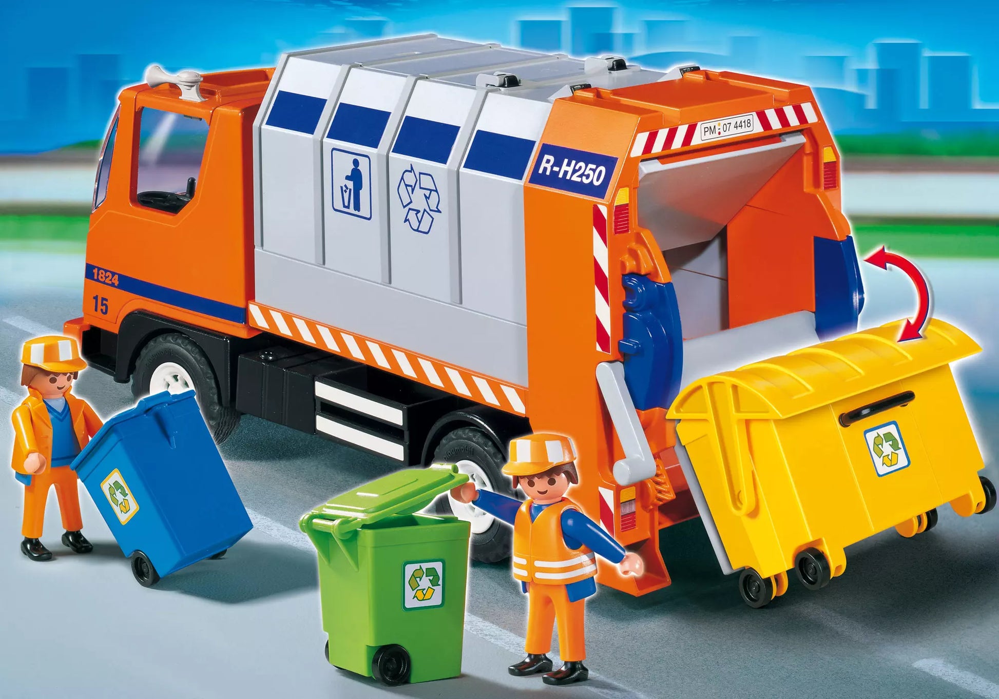 Playmobil 4418 Sammlerstück City Action Müllabfuhr - plegobil