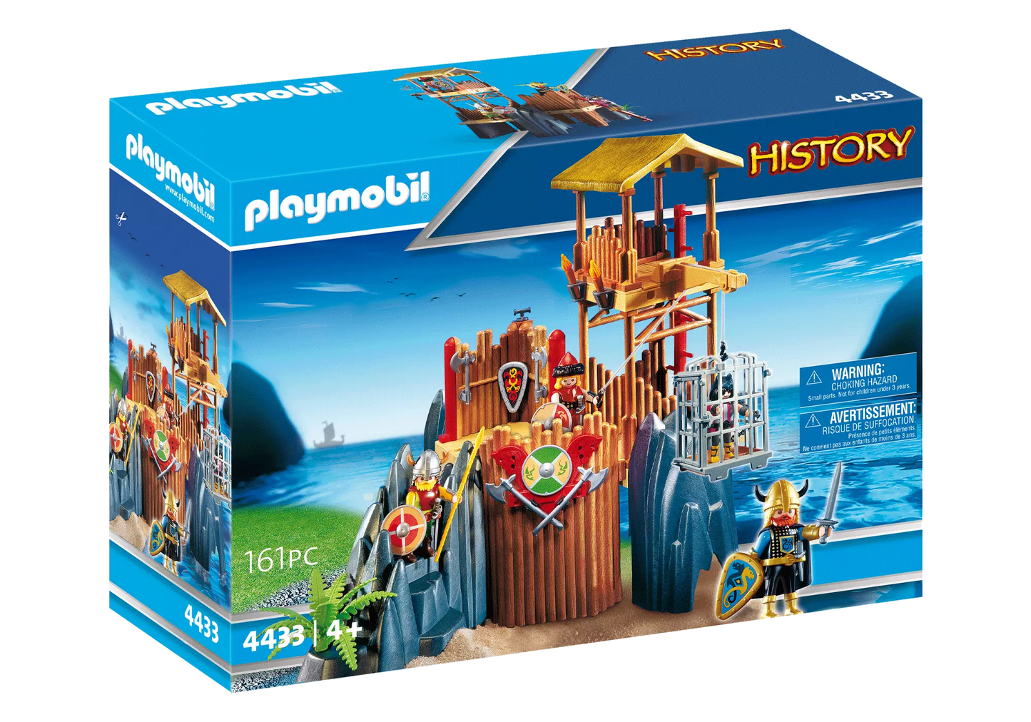 Playmobil 4433 History Wikingerbastion (Folienverpackung) - plegobil