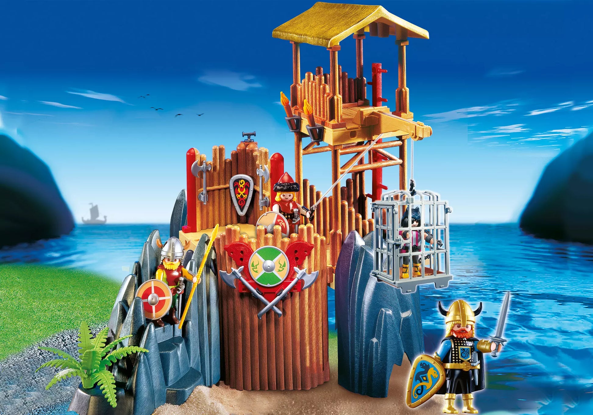 Playmobil 4433 History Wikingerbastion (Folienverpackung) - plegobil