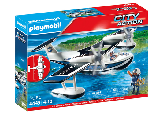 Playmobil 4445 City Action Polizei-Wasserflugzeug - plegobil