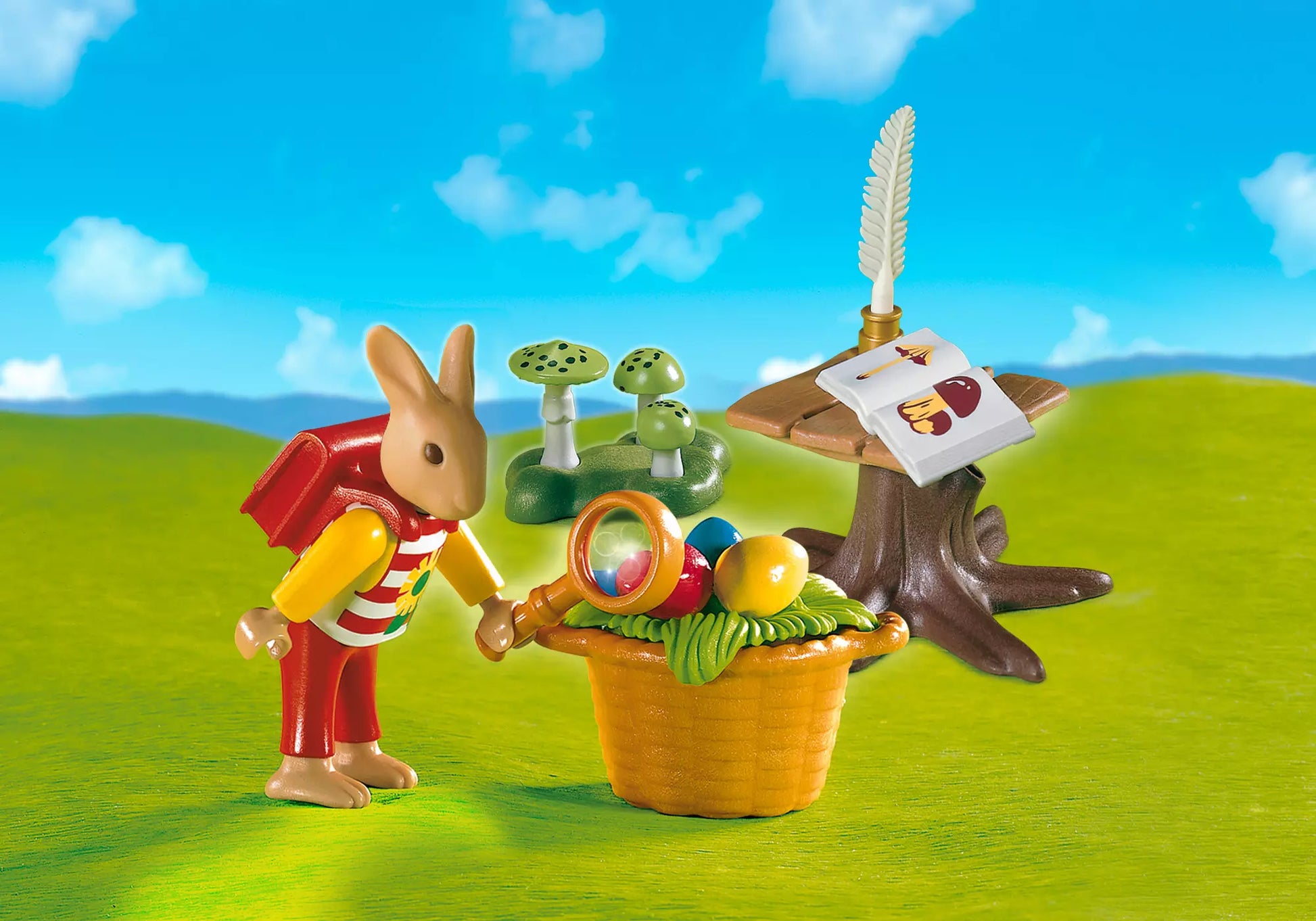 Playmobil 4459 Sammlerstück Häschen bei Naturkunde - plegobil