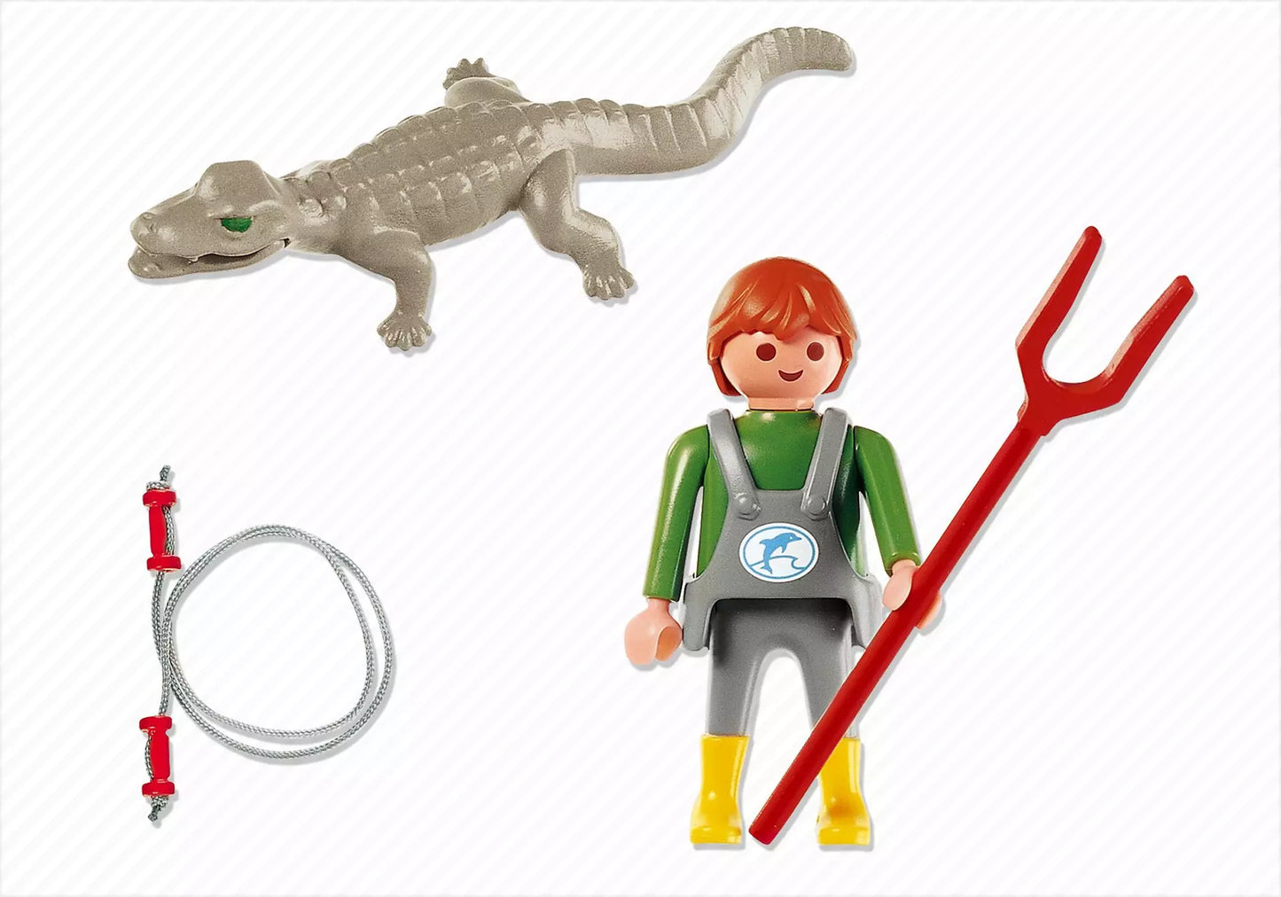 Playmobil 4465 Sammlerstück Tierpfleger mit Kaiman - plegobil