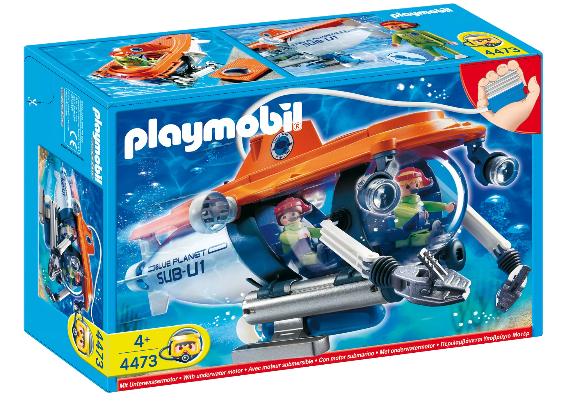 Playmobil 4473 Sammlerstück Forschungs-U-Boot - plegobil