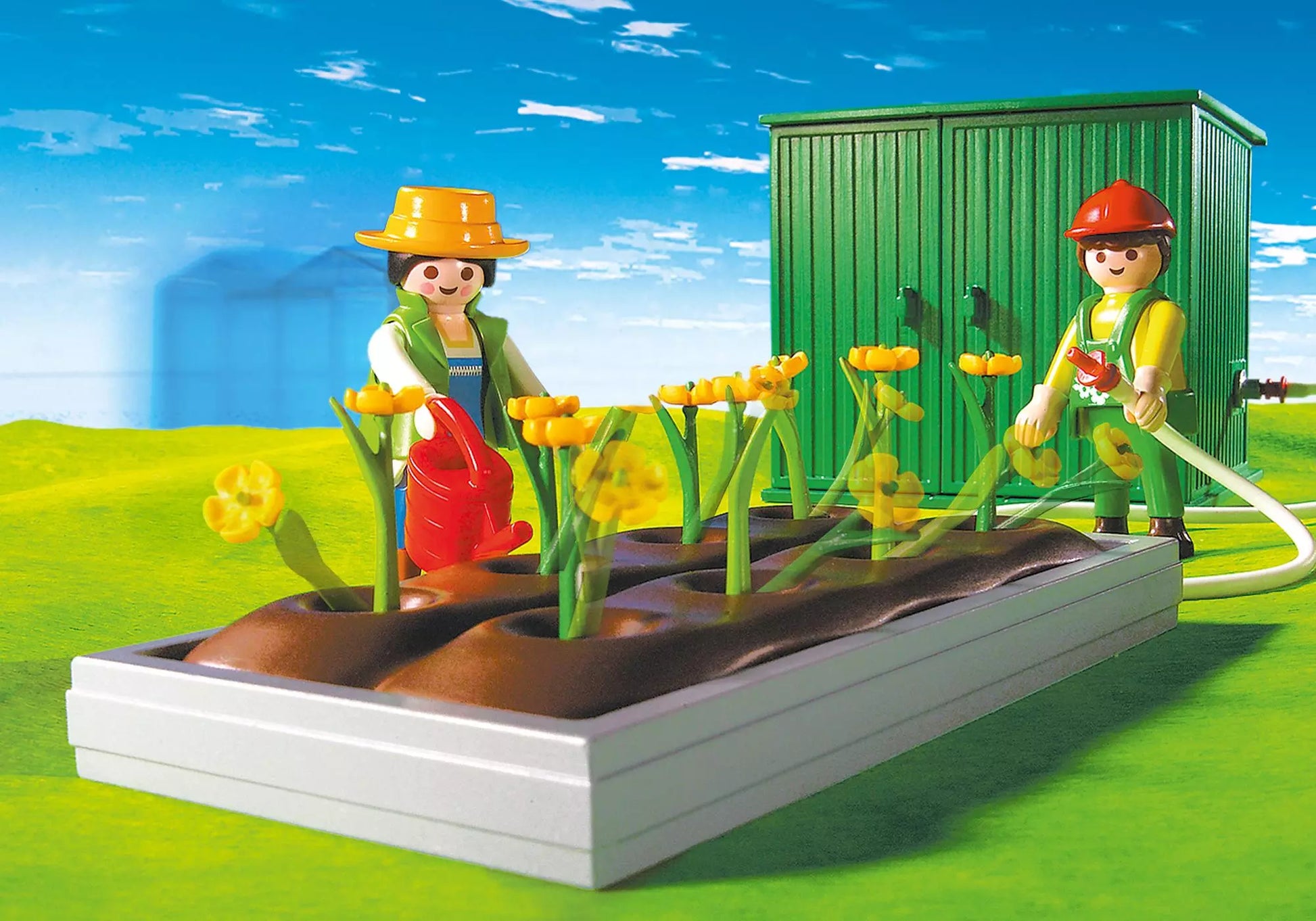 Playmobil 4482 Beete & Geräteschuppen - plegobil