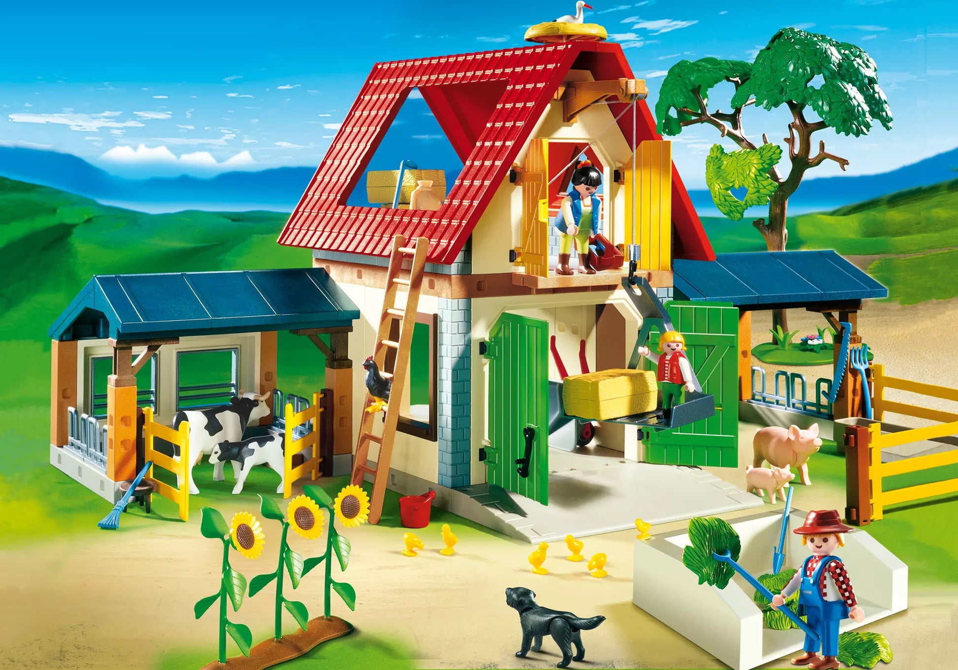 Playmobil 4490 Sammlerstück Country Großer Bauernhof - plegobil